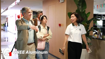 Welcome Chilean Customers to GNEE Aluminum Welcome Chilean Customers to GNEE Aluminum